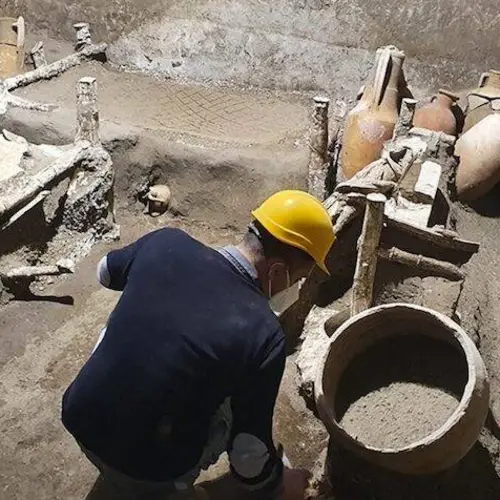 Archeologists Just Uncovered A Remarkably Well-Preserved 'Slave Room' At Pompeii