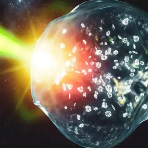 Scientists In Germany Blasted Cheap Plastics With Lasers — And Turned Them Into 'Nanodiamonds'