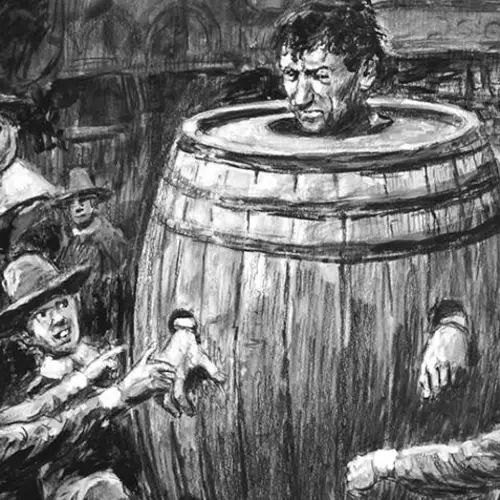 The History Of The Drunkard's Cloak, A Punishment For Public Intoxication That Was Far Worse Than A Hangover