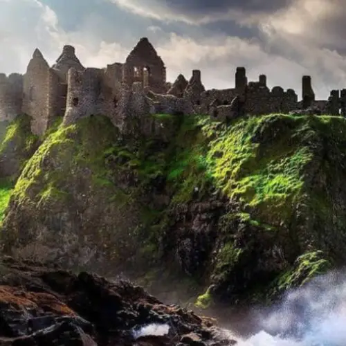 The Dramatic Story Of Dunluce Castle, The Famed Medieval Ruins Of Northern Ireland
