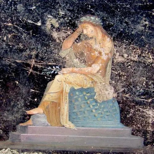 Stunning Frescoes Uncovered In The Banquet Room Of One Of Pompeii's Most Opulent Villas