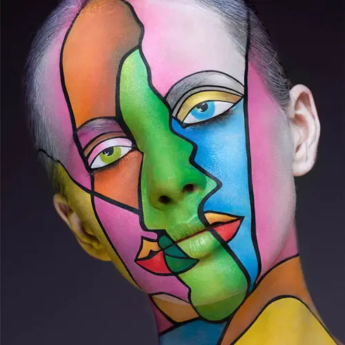 Alexander Khokhlov's Surreal 2D Portraits