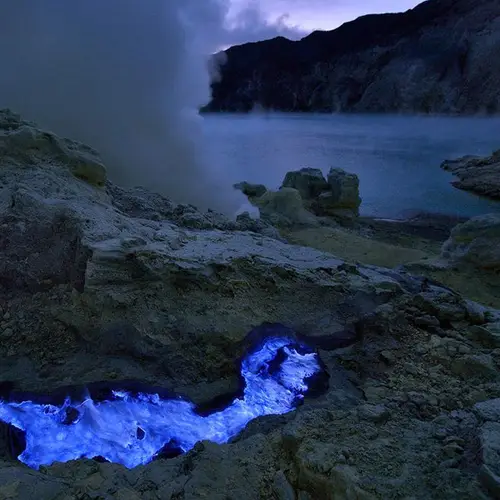 The Mesmerizing Blue Fire Of Kawah Ijen Volcano