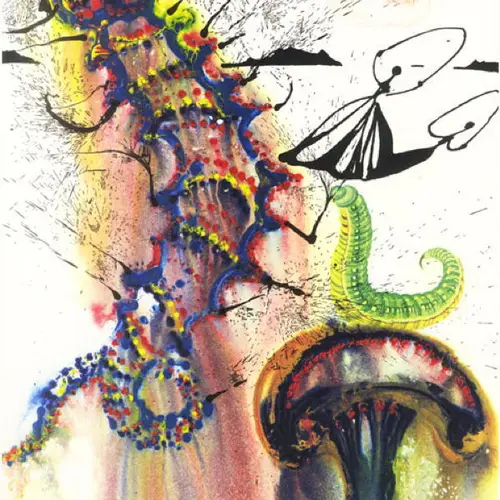 Salvador Dali's Mind-Bending Interpretation Of Alice In Wonderland