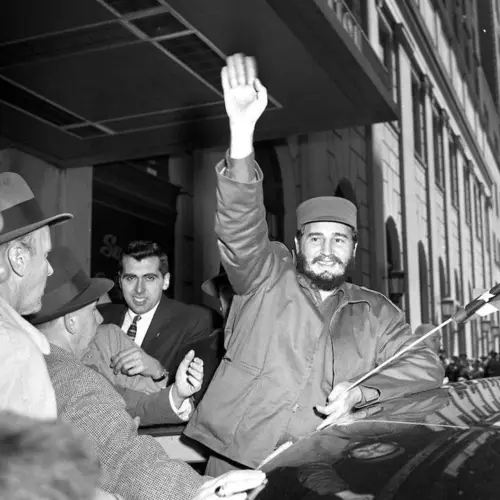 20 Surprising Photos Of The Time Fidel Castro Visited New York