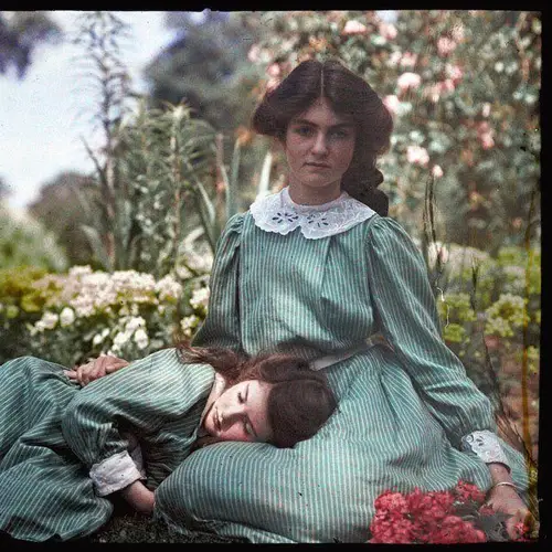 Etheldreda Laing's Autochrome Garden Of Eden