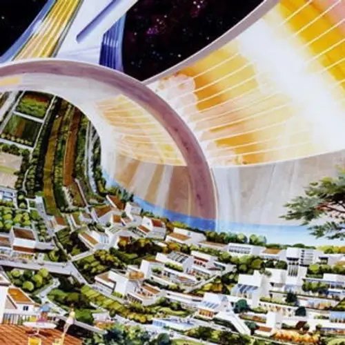 Out-Of-This-World Space Colonies As Imagined By NASA In The 1970s--And Today