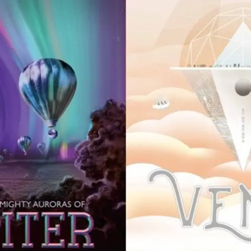 23 Retro-Futuristic NASA Posters That Imagine The Next Golden Age Of Space Travel