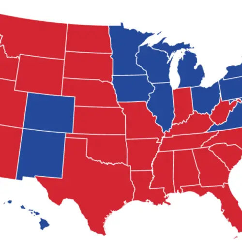 This Would Have Been The Electoral Map If Bernie Sanders Had Run Against Trump