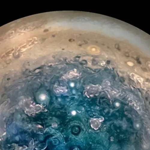 Jupiter Covered In Earth-Sized Cyclones, Just-Released Photos Show