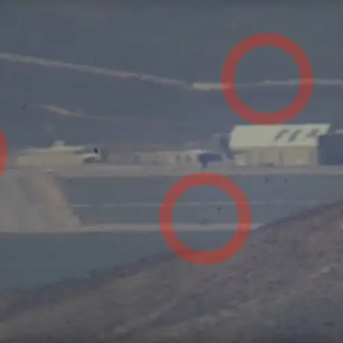 UFO Hunters Capture Closest Photos Of Area 51 Ever