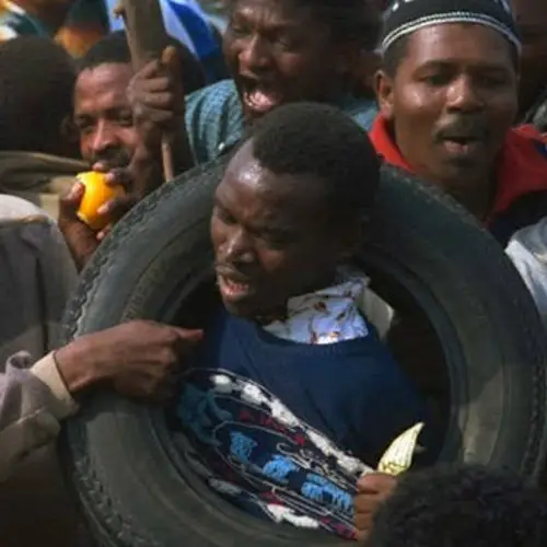 Death By Tire Fire: A Brief History Of "Necklacing" In Apartheid South Africa