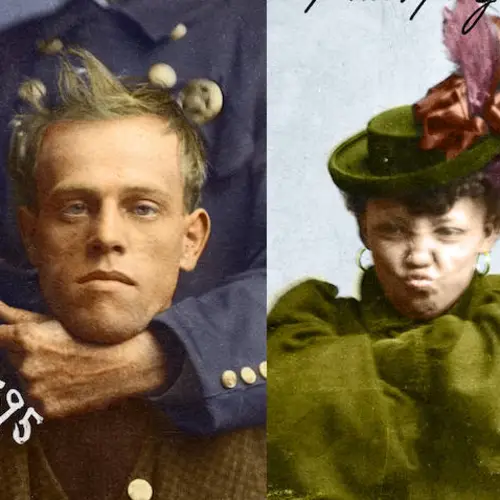 From Celebrities To Serial Killers: 48 Famous Mugshots Brought To Life In Vivid Color