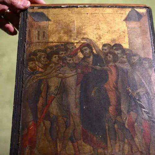 Woman Learns The 'Fake' Renaissance Painting She Kept Over Her Stove Was Actually A 700-Year-Old Masterpiece