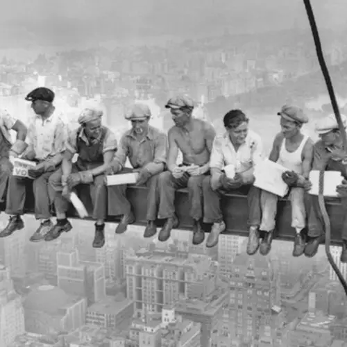 The Story Behind 'Lunch Atop A Skyscraper,' The Photo That Inspired Great Depression-Era America