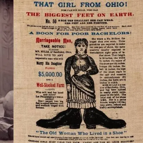 The Tragic Life Of Fanny Mills, The Legendary 'Ohio Big Foot Girl'