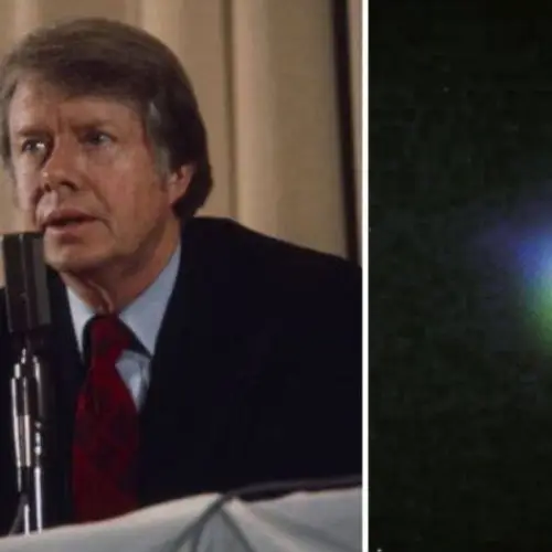 Inside Jimmy Carter's UFO Sighting In Georgia Just A Few Years Before He Became President