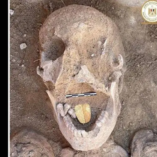 Archaeologists Just Discovered Two Ancient Egyptian Tombs Containing 2,500-Year-Old Mummies With Golden Tongues