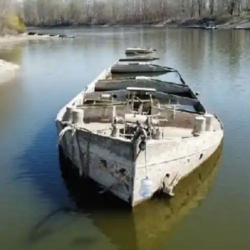 A Devastating Drought Just Revealed A Sunken World War II Shipwreck In Italy's Largest River