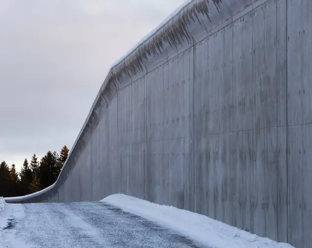 Wall At Halden Prison