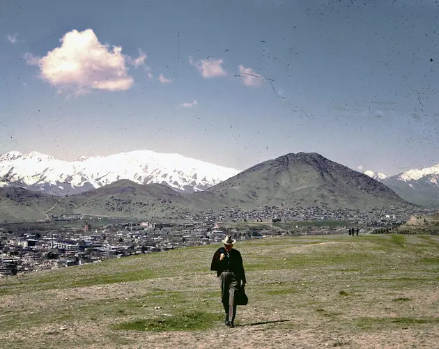Kabul-Afganistán en la década de 1960