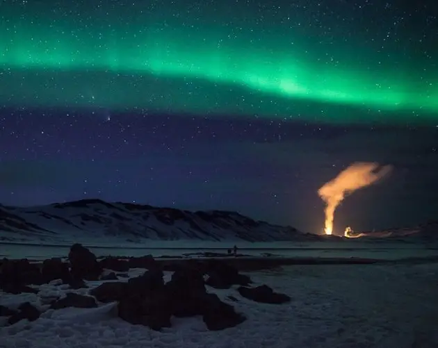 Iceland Aurora Borealis Photo