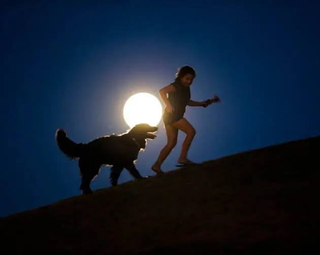 Supermoon Spain