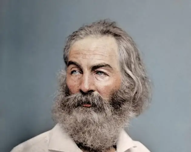 Walt Whitman In 1868