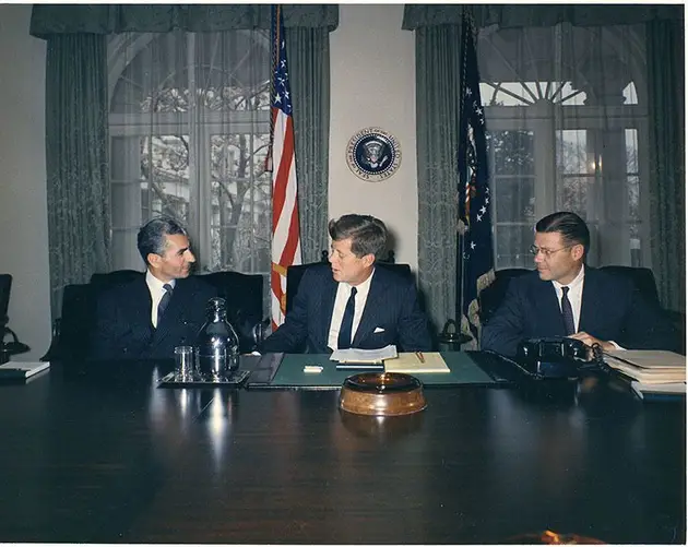 Shah Of Iran And JFK