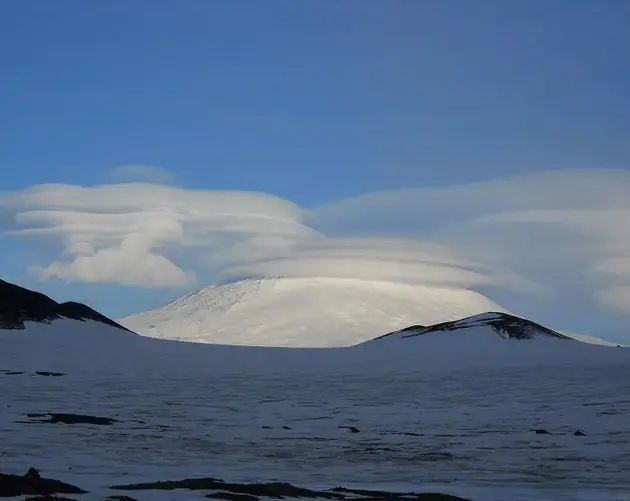 Dramatic Weather Lenticular Antarctica