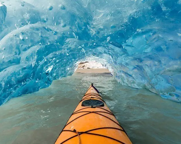 Kayaking Through Alaska