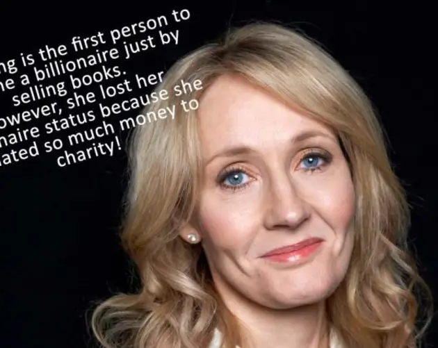 JK Rowling Facts Trivia