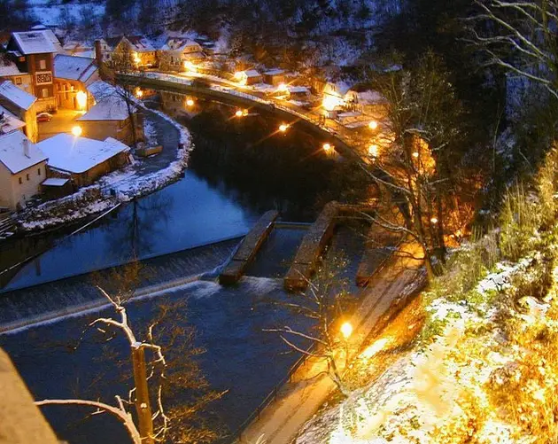 Most Beautiful Towns Cesky Krumlov Vltava