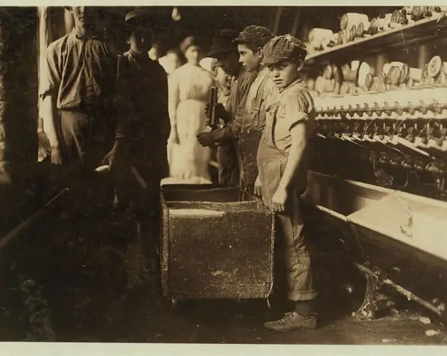 Child Labor 1900s Doffers