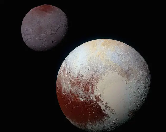 Pluto Images Charon Pluto
