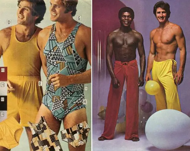 Weird 1970s Menswear Ads Onesies