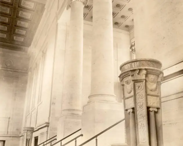 Columns At Old Penn Station