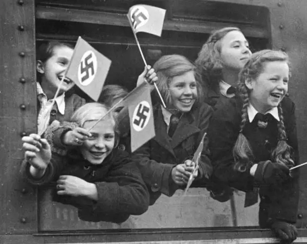Nazi Kids On A Train