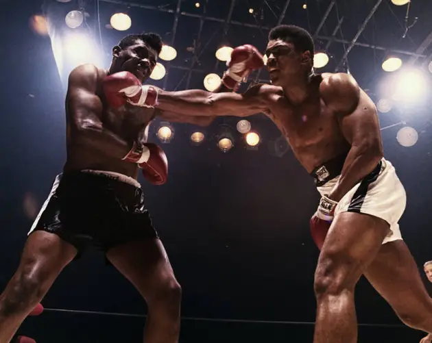 Muhammad Ali Punches Floyd Patterson