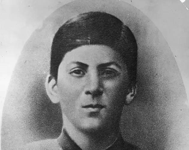 Portrait Of Young Joseph Stalin