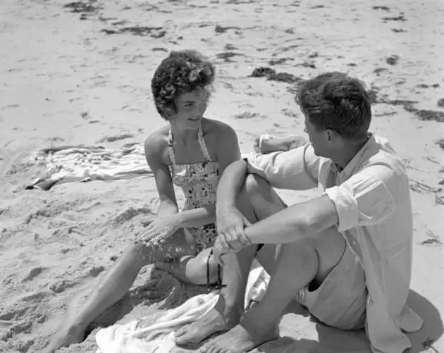Senator Kennedy Beach Courting
