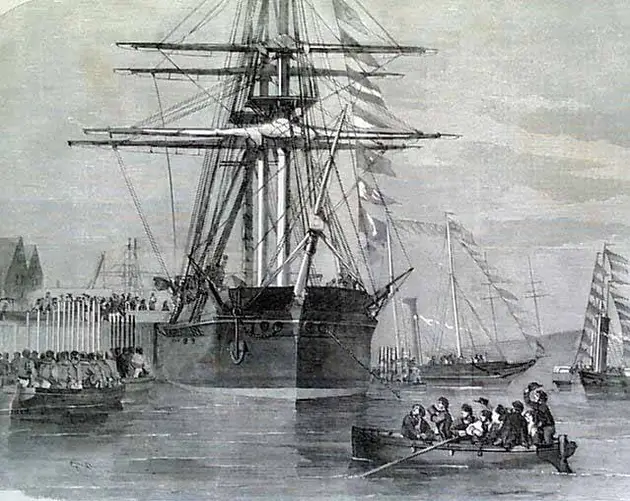 Drawing of the Hms Resolute