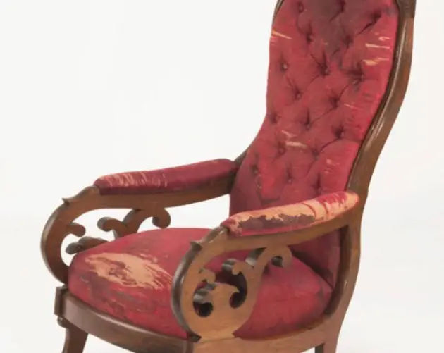 The Chair President Lincoln Was Shot In