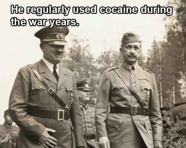 Adolf Hitler Facts Cocaine