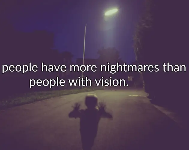 Blind People Nightmares