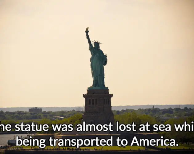 Statue Lost At Sea