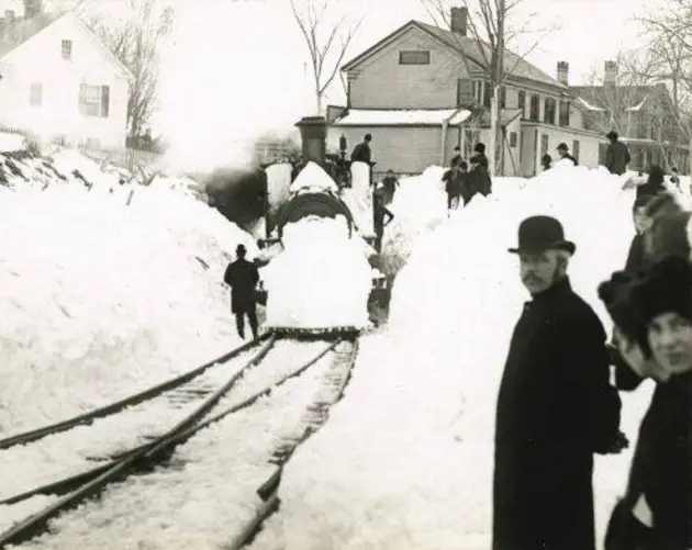 1888 Blizzard In Norfolk Connecticut