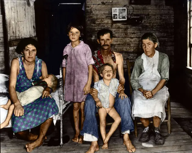 Sharecroppers During The Depression