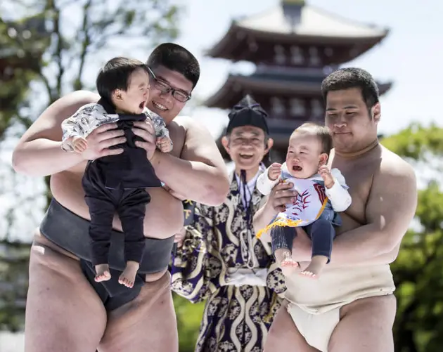 Crying Babies Naki Sumo