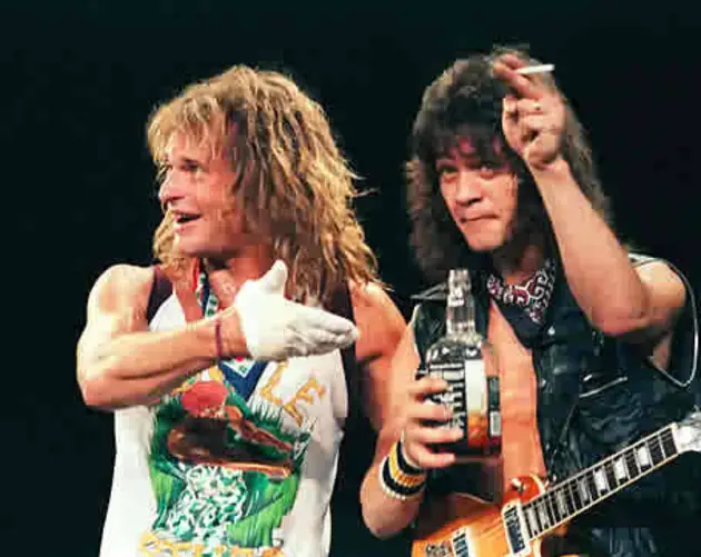Eddie Van Halen David Lee Roth